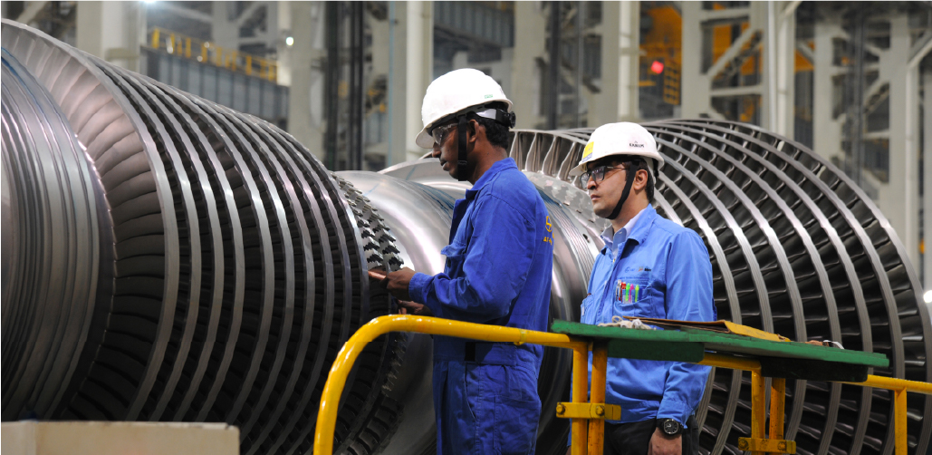 Turbine manufacturing facility at Hazira, Gujarat